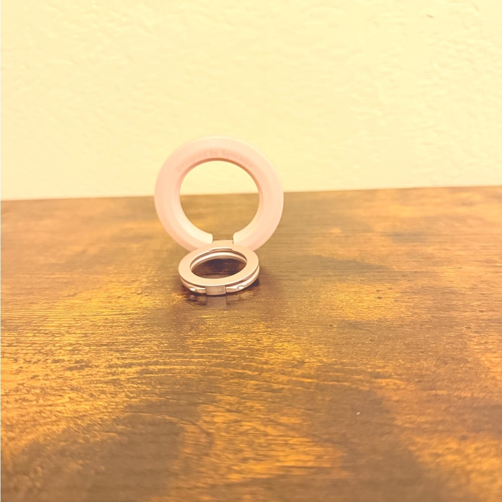 Pink and Gold Phone Ring Holder - Picture 3 of 7